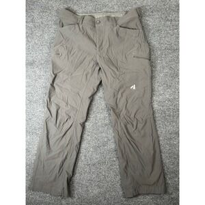 Eddie Bauer First Ascent Guide Pro Pants Men's Size 34x29 Gray Hiking Stretch